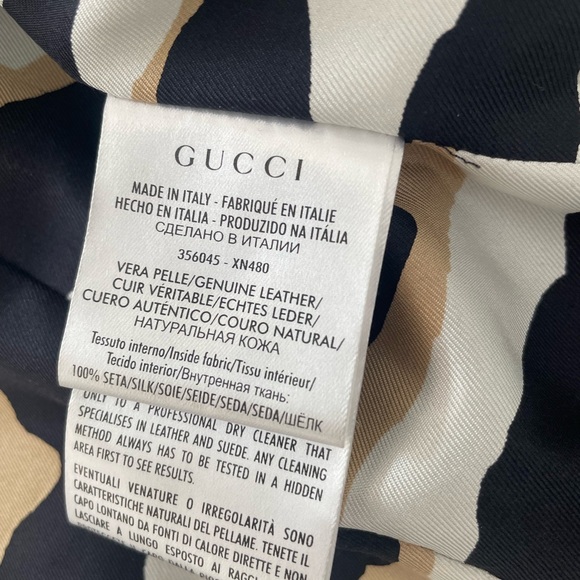 Gucci Black Leather Biker Jacket - Picture 6 of 7